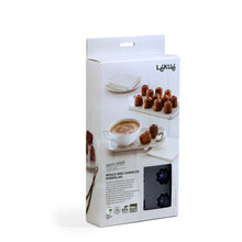 Load image into Gallery viewer, Lekue Mini Cannelé Bordelais Silicone Mold with 18 Cavities - Black
