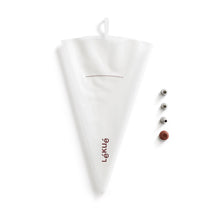 Load image into Gallery viewer, Lekue Reusable Piping Bag Set with 3 Nozzles - Clear
