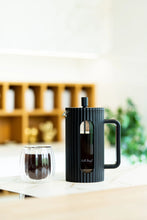 Load image into Gallery viewer, Vialli Design Tea Pot with French Press Livio - 1000ml, Black
