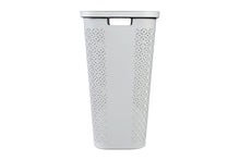Load image into Gallery viewer, Curver Terrazo Laundry Hamper - 58 Liters,White
