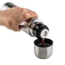 Load image into Gallery viewer, Luigi Ferrero Vienna Vacuum Flask, Stainless Steel - 350ml, 500ml, 750ml &amp; 1000ml
