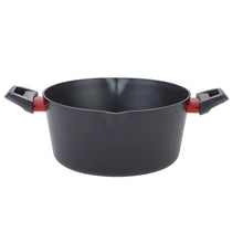 Load image into Gallery viewer, Luigi Ferrero Rosso Cooking Pots with Glass Lids - Available in 3 Sizes
