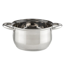 Load image into Gallery viewer, Muhler Cooking Pot with Glass Lid - 7 Liters, Stainless Steel
