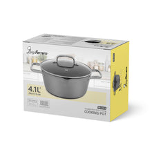 Load image into Gallery viewer, Luigi Ferrero Enzo Cooking Pots with Glass Lids - Available in 3 Sizes
