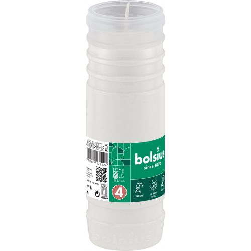 Bolsius Refill RP4 Candle, All Weather Formula - 177/57mm
