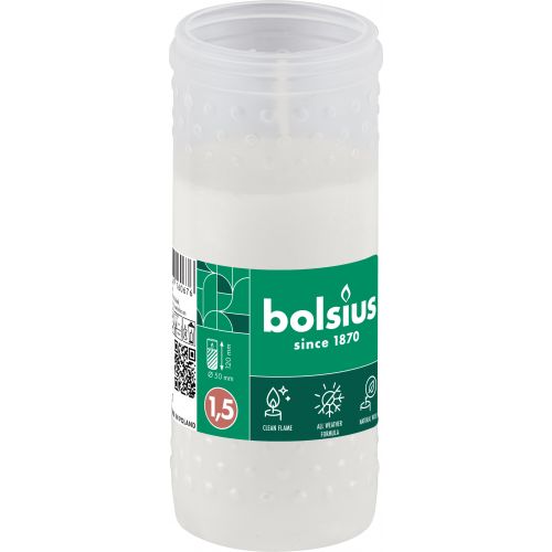 Bolsius Refill RP1.5 Candle, All Weather Formula - 120/50mm