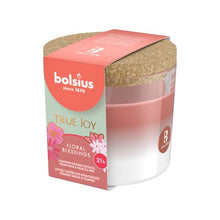 Load image into Gallery viewer, Bolsius Scented Candle with Lid True Joy Floral Blessings - 90/80mm

