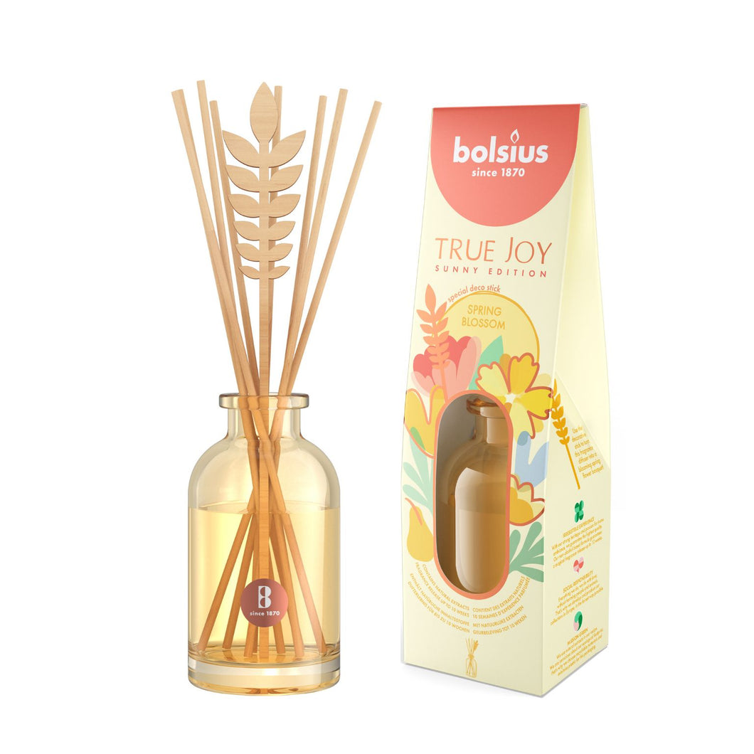 Bolsius True Joy Fragrance Diffuser, Spring Blossom - 80ml