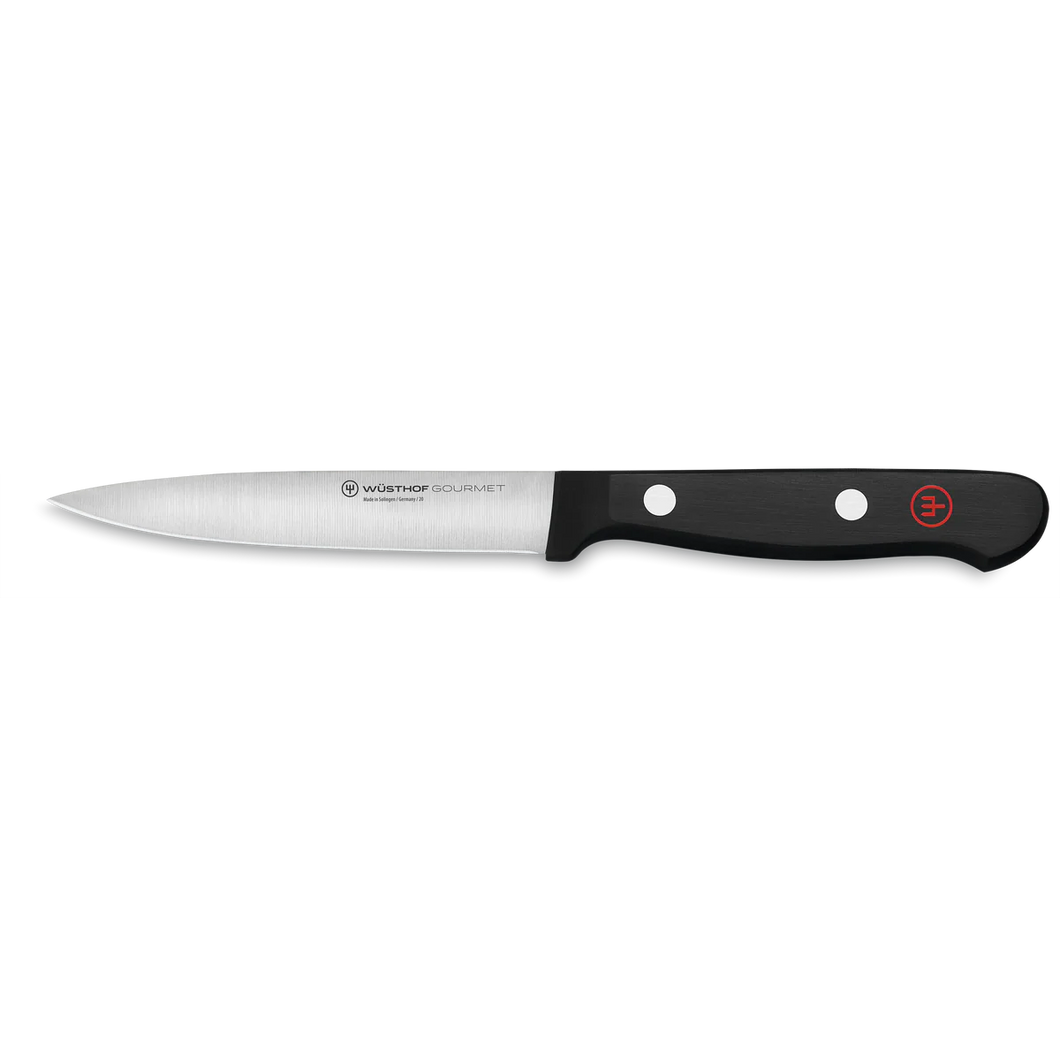 Wusthof Gourmet Utility Knife - 10cm, Black