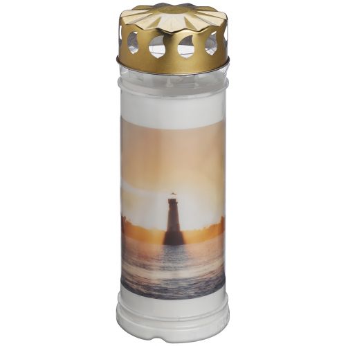 Bolsius Lantern Candle last for 7 days - Lighthouse, 227/75mm