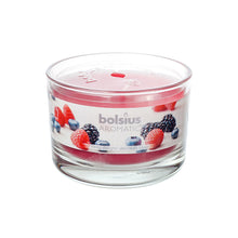 Load image into Gallery viewer, Bolsius Aromatic Berry Delight Candle in Glass - 63/90mm
