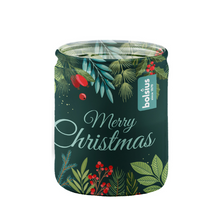 Load image into Gallery viewer, Bolsius Fragranced Christmas Glass Candles - 82/68mm, Vanilla
