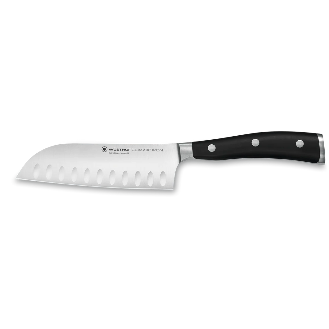 Wusthof Santoku Classic Ikon - 14cm, Black