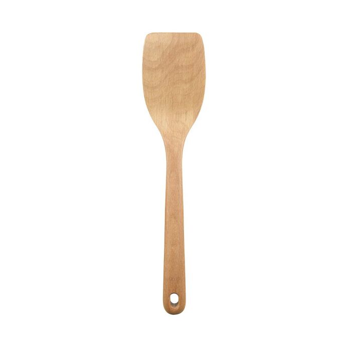 OXO Good Grips Wooden Turner - 35cm, front view.