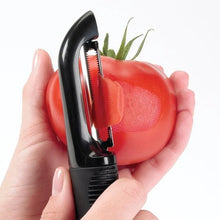 Load image into Gallery viewer, OXO Good Strips Serrated Peeler - Black
