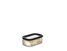 Load image into Gallery viewer, Rosti Mepal Modula Storage Boxes with Black &amp; Transparent Lids - 425ml
