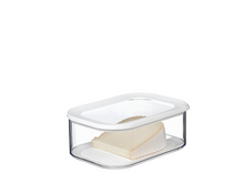 Load image into Gallery viewer, Rosti Mepal Modula Cheese Storage Boxes with White &amp; Transparent Lids - 2000ml
