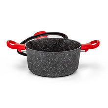 Load image into Gallery viewer, Luigi Ferrero Atlanta Non-Stick Cooking Pots with Glass Lids - Available in 3 Sizes
