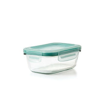 Load image into Gallery viewer, OXO Good Grips Smart Snap Seal Glass Rectangular Container - 378ml
