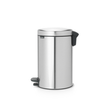 Load image into Gallery viewer, Brabantia New Icon Pedal Bin, 12 Liters - Matt Steel Fingerprint Proof
