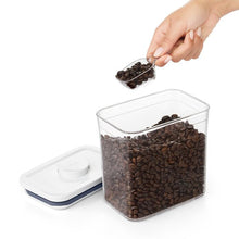 Load image into Gallery viewer, OXO Good Grips Pop Container Coffee Scoop - 30ml, in use.
