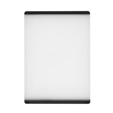 Load image into Gallery viewer, OXO Good Grips Utility Cutting Board - 26.75 x 37cm, Translucent White, top view.

