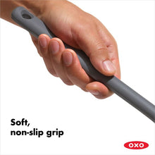Load image into Gallery viewer, OXO Good Grips Silicone Everyday Ladle - Peppercorn, non slip grip.
