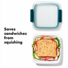 Load image into Gallery viewer, OXO Good Grips Prep &amp; Go Lunch Container - 1030ml, top view.
