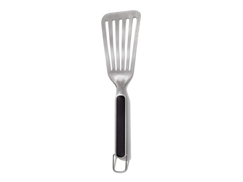 OXO Good Grips Grilling Precision Turner - Stainless Steel, top view.