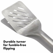 Load image into Gallery viewer, OXO Good Grips Grilling Turner &amp; Tong Set - Stainless Steel
