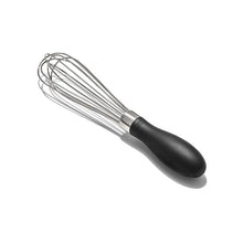 Load image into Gallery viewer, OXO Good Grips Mini Whisk - Black, angled view.
