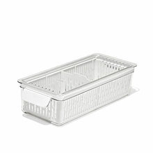 Load image into Gallery viewer, OXO Good Grips Produce Saver - Long Bin, side view, empty.

