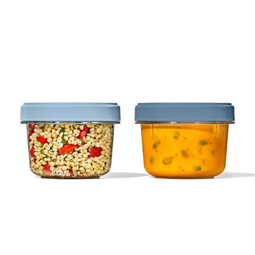 OXO Good Grips Twist & Stack Container, Pack of 2 - 591ml.