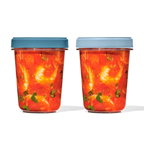 OXO Good Grips Twist & Stack Container, Pack of 2 - 946ml.