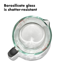 Load image into Gallery viewer, OXO Good Grips Glass Measuring Cup - 1000ml, borosilicate glass is shatter-resistant.
