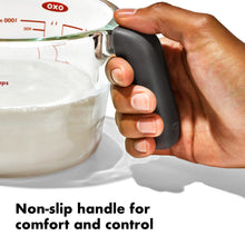 Load image into Gallery viewer, OXO Good Grips Glass Measuring Cup - 1000ml, non slip handle.
