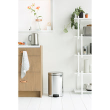 Load image into Gallery viewer, Brabantia New Icon Pedal Bin, 20 Liters - Brilliant Steel
