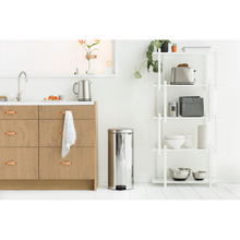 Load image into Gallery viewer, Brabantia New Icon Pedal Bin - 30 Liters, Brilliant Steel
