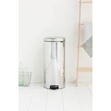 Load image into Gallery viewer, Brabantia New Icon Pedal Bin - 30 Liters, Brilliant Steel
