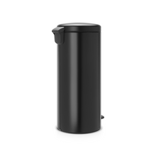 Load image into Gallery viewer, Brabantia New Icon Pedal Bin, 30 Liters - Matt Black
