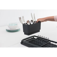 Load image into Gallery viewer, Brabantia SinkSide Compact Dish Drying Rack - Dark Grey
