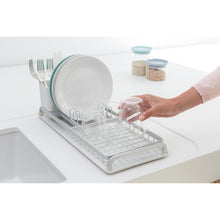 Load image into Gallery viewer, Brabantia SinkSide Compact Dish Drying Rack - Light Grey
