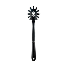 Load image into Gallery viewer, OXO Good Grips Nylon Spaghetti Server - Black, top view.
