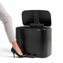 Load image into Gallery viewer, Brabantia Bo Pedal Bin - 36 Liters, Matt Black
