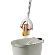 Load image into Gallery viewer, OXO Good Grips Microfiber Butterfly Mop, in use.
