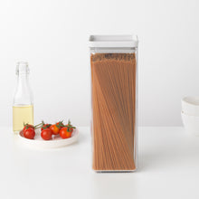 Load image into Gallery viewer, Brabantia Tasty+ Square Canister - 2.5 liters - Light Grey

