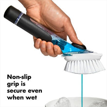 Load image into Gallery viewer, OXO Good Grips Soap Dispensing Dish Brush - Black/White
