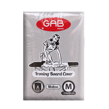 Load image into Gallery viewer, Gab Home Ironing Board Cover with 5mm Foam - 125 x 38cm, Silver
