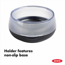 Load image into Gallery viewer, OXO Good Grips Soap Dispensing Palm Brush - Black/White
