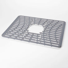 Load image into Gallery viewer, Angle view of OXO Good Grips Silicone Sink Mat.
